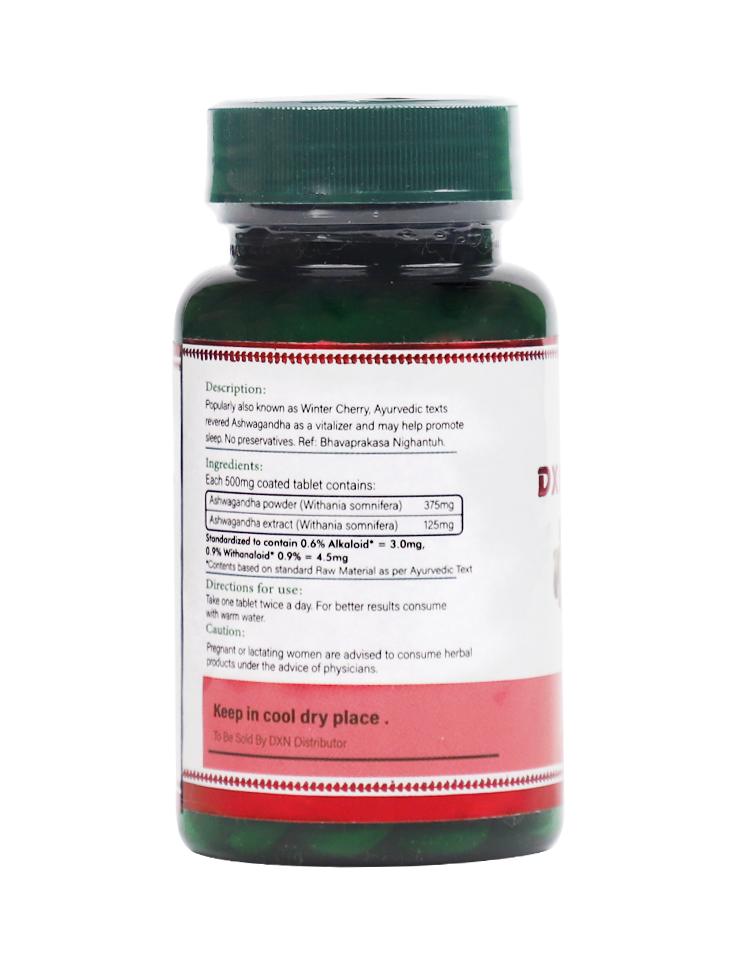 DXN ASHWAGANDHA  Tablets 60's