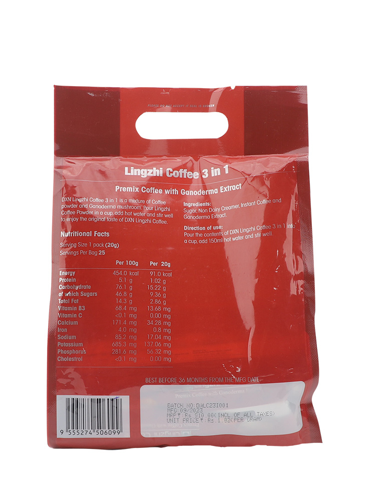 DXN LINGZHI COFFEE 3 IN 1