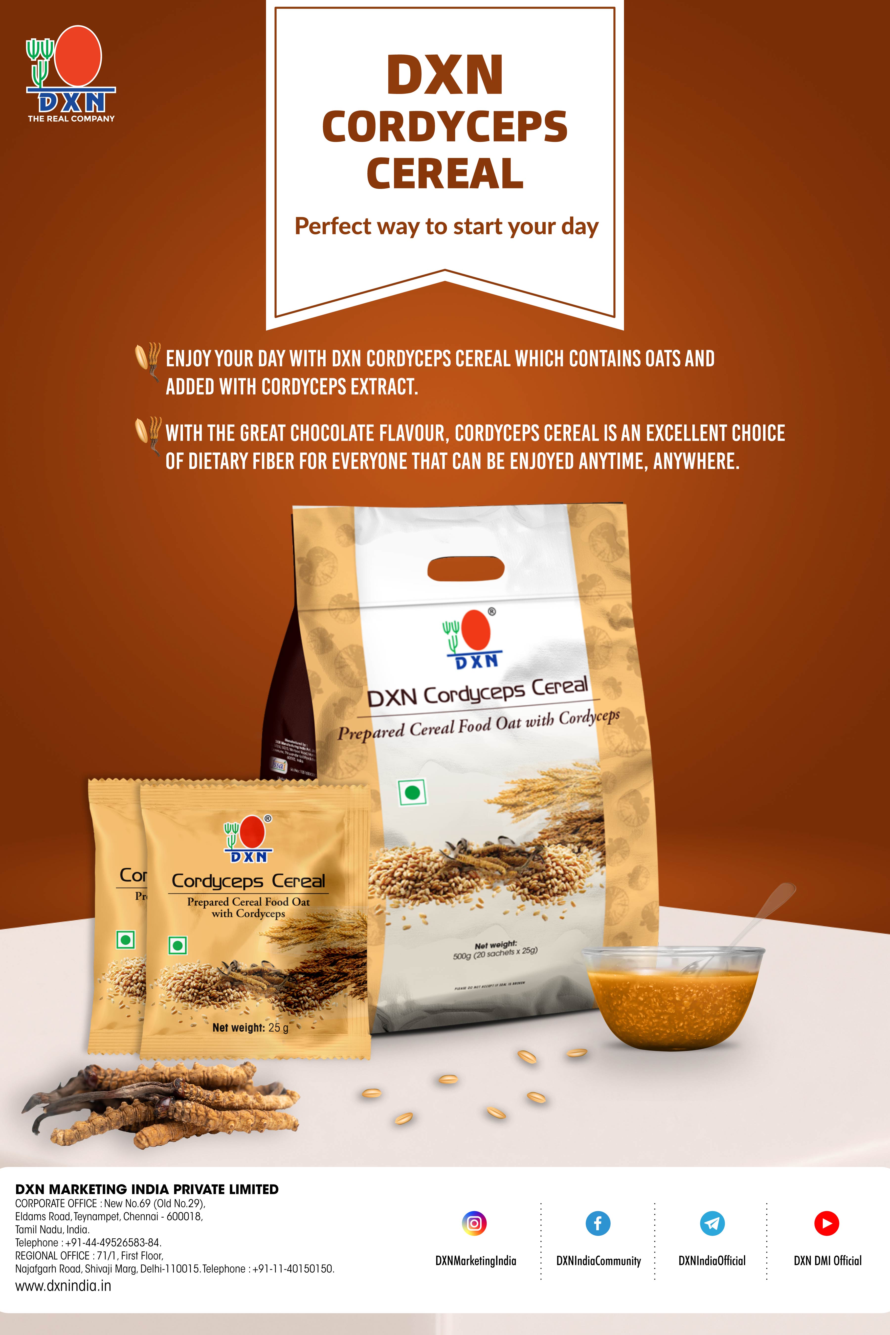 DXN Cordyceps Cereal